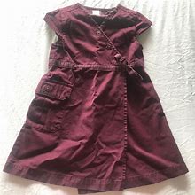 Tea Dresses | Tea Brand Little Girls Purple Wrap Dress | Color: Purple | Size: 4Tg