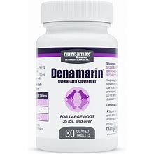 Nutramax Denamarin Liver Health Supplement For Large Dogs 30Ct Tablets