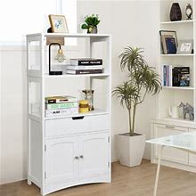 Bathroom Storage Cabinet With Drawer And Shelf Floor Cabinet