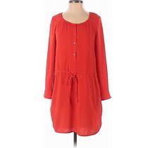 Gap Casual Dress - Mini: Red Solid Dresses - Women's Size X-Small