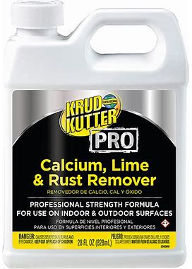 Krud Kutter 352250 Calcium/Lime/Rust Remover, Bttle, 28Oz, Pk6