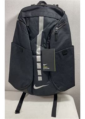 Nike Hoops Elite Pro Basketball Backpack Black Grey Ba5554 011 15"