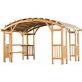Sunjoy Sesame Replacement Canopy For Bertram Arched Pergola (10X14 Ft) A106007420 Sold At Bj
