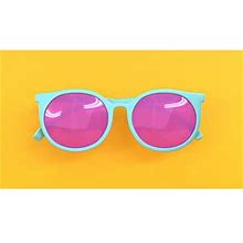 3D Stylish Sunglasses Front View - Creative Market
