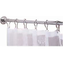 Shower Curtain Rod Bright Chrome 5' Long | Renovator's Supply