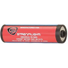 Streamlight Battery Pack: Proprietary Battery Size, Lithium Ion, 3.75V, 2,600 Mah Battery Capacity Model: 74175