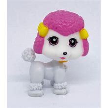 Barbie Doll My Chic Boutique Pet Pals White Pink Poodle Dog Puppy 2"