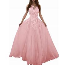 Sayhi Chiffon Gown Elegant Wedding Evening Lace Women Party Ball Floral Dress Womens Plus Size Short Formal Dresses
