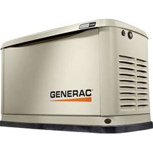 Generac Guardian Series Air-Cooled Home Standby Generator, 22Kw (LP)/19.5Kw (NG), Model 7042