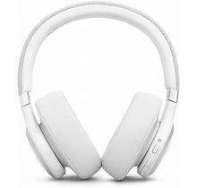 JBL Live 770NC Wireless Over-Ear Headphones With True Adaptive Noise Cancelling, White
