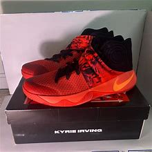 Nike Shoes | Kyrie 2 Inferno 2016 Size 11 Worn Once | Color: Orange | Size: 11