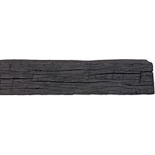 Kirwin 72" Fireplace Mantel Shelf, Charcoal Black