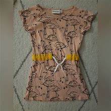 Mini Rodini Dresses | Mini Rodini Flamingo Dress 116/122 | Color: Pink | Size: 6G