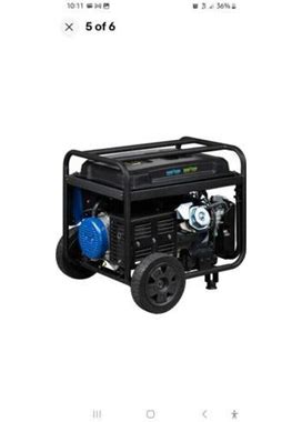 Westinghouse Dual Fuel With Co Sensor 12.5 Kw Power Generator -