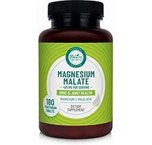 Natures Instincts Magnesium Malate 425Mg For Bone & Joint Health | Magnesium & Malic Acid | 180 Vegetarian Tablets