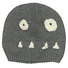 Baby Gap Beanie Hat: Gray Print Accessories - Size 0-3 Month