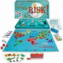 Risk 1959 Board Game, Multicolor