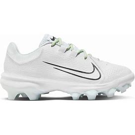 Nike Hyperdiamond 4 Pro MCS White/Black/Photon Dust/Volt Women's Softball Cleat Shoes, Size: 6.5