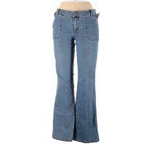 NY Jeans Jeans - High Rise: Blue Bottoms - Women's Size 10 - Stonewash