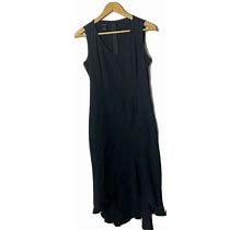 To The Max Womens Dress Size M Black Sleeveless Shift Tunic High Low