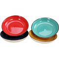 Gibson 4 Piece Bowl Set In Assorted Colors
