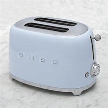 SMEG 2 Slice Toaster, Pastel Blue | Williams Sonoma