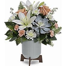 White | Mixed Bouquets | Classic Contemporary Bouquet | Same Day Flower Delivery By Teleflora