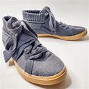 Adidas X Stella Mccartney Dark Grey Ulmus Streetwear Hi Top Sneakers