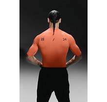 H&M Move - Men - Orange Drymove Muscle Fit Sports Shirt - Size: M