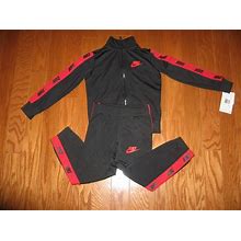 Nike 2-Pc Track Suit Jacket & Pants Set Boys Size 4/5/6/7 NWT