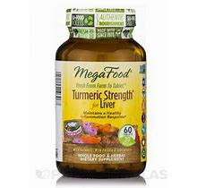 FRESH! EXP - Turmeric Strength For Liver - 60 Tablets By Megafood