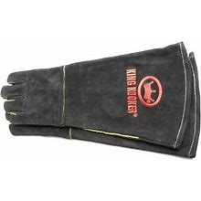 King Kooker 16 in. Leather Cooking Gloves