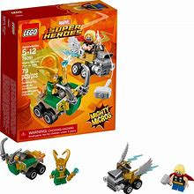 LEGO Marvel Super Heroes Mighty Micros: Thor Vs. Loki 76091 Building Kit (79 Piece)