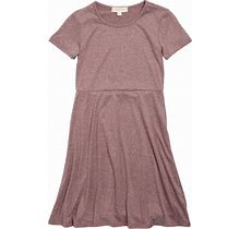 Walking On Sunshine Kids' Fit And Flare Dress In Wine At Nordstrom Rack, Size M (10)