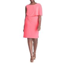 New American Living Pink Sheath Dress Size 22 W Women $79