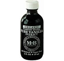 Morton & Bassett Vanilla Extract - Organic, 2 Fl. Oz. Bottle