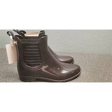 Tommy Hilfiger Women's Patent Rain Boot Black - 9(40)