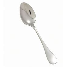 Winco 0037-10 8 1/4" Tablespoon With 18/8 Stainless Grade, Venice Pattern, Silver