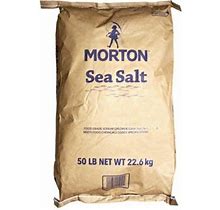 (Price/Each)Morton Sea Salt (Food Grade) 50Lb, 100300