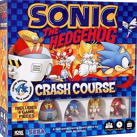 Idw Games Sonic The Hedgehog Crash Course | Color: Green | Size: Playable From Ages 8+