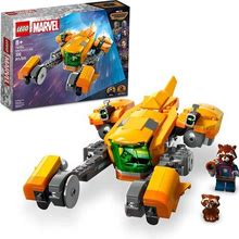 LEGO Marvel Baby Rockets Ship 76254 From Guardians Of The Galaxy 3 Featuring Rocket Raccoon Minifigures, Collectible Super Hero Buildable Spaceship