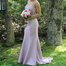 Sherri Hill Dresses | Sherri Hill Long Pink Prom Dress | Color: Pink/Silver | Size: 2