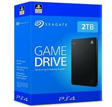 2TB Seagate Game Drive PS4 PS5 Portable External Hard Drive Storage Expansion