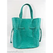 Nancy Gonzalez Matte Crocodile Tote X/Large Exotic Handbag Purse