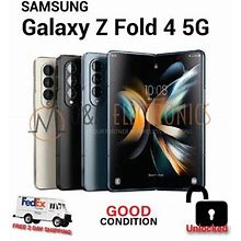Samsung Galaxy Z Fold 4 5G SM-F936U1 512GB White (Us Model) - Factory Unlocked Cell Phone - Very Good Condition