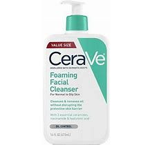Cerave Oil Control Value Size Foaming Facial Cleanser, 16 Fl Oz