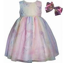 Baby & Toddler Girl Blueberi Boulevard Unicorn Tutu Dress, Toddler Girl's, Size: 4T, Purple