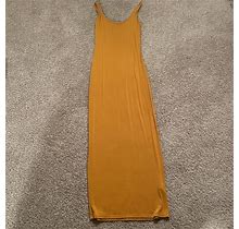Boohoo Petite Women's Maxi Dress - Yellow - XS