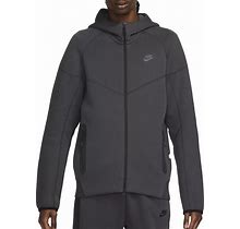 Nike Men's Tech Fleece Full-Zip Windrunner Hoodie, XXL, Anthracite