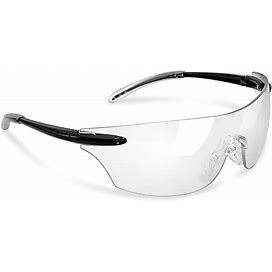 Safety Glasses - Hawkeye Safety Glasses, Black - ULINE - Qty Of 6 - S-15373